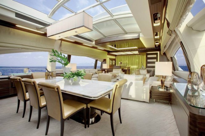 Azimut Grande 120SL Yacht - Dining