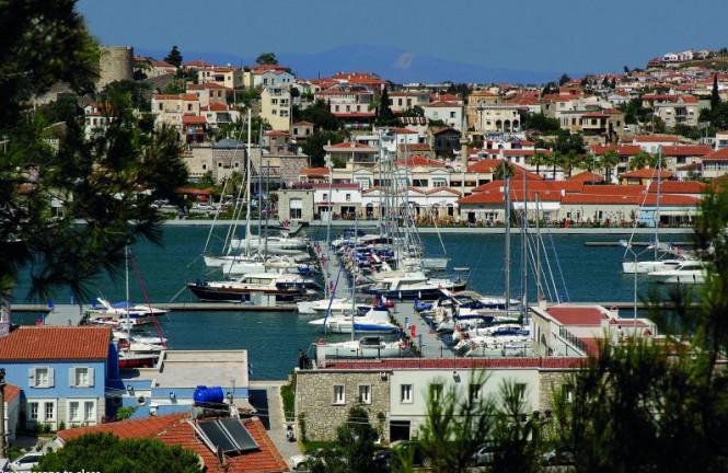 Cesme Marina in the lovely Eastern Mediterranean yacht charter location - Turkey
