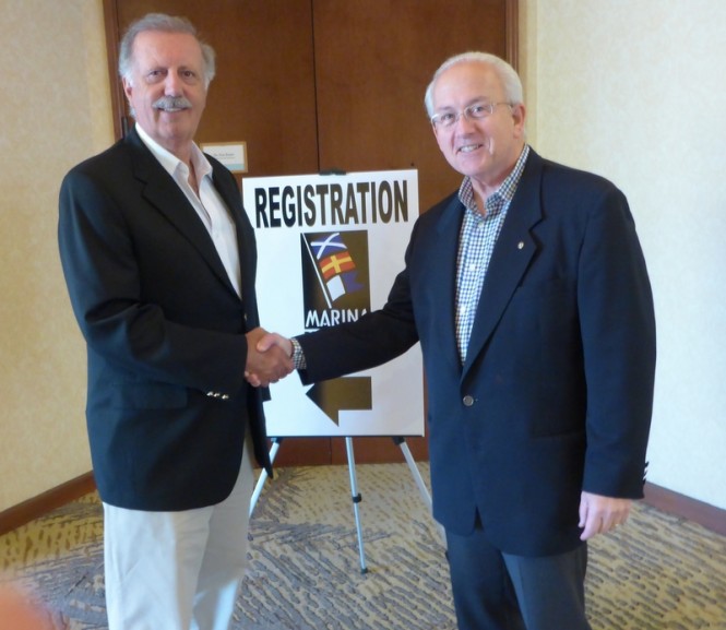 Jeff d'Abora and Larry Halgren at the MRA Conference