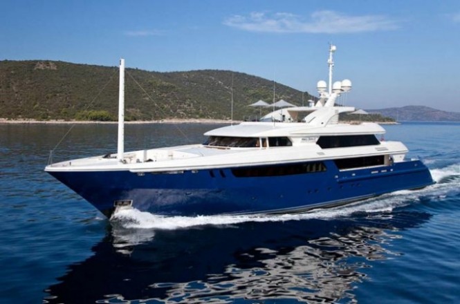 Luxury charter yacht MARY JEAN II to undergo maintenance works at ISAYACHTS - Photo by Marc Paris
