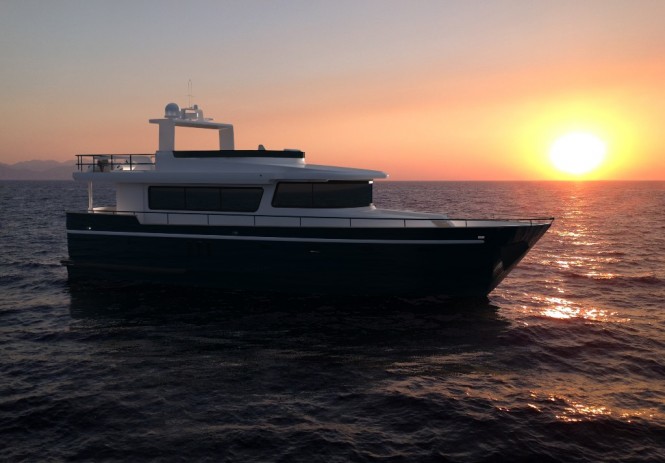 Luxury motor yacht Popilov 1999