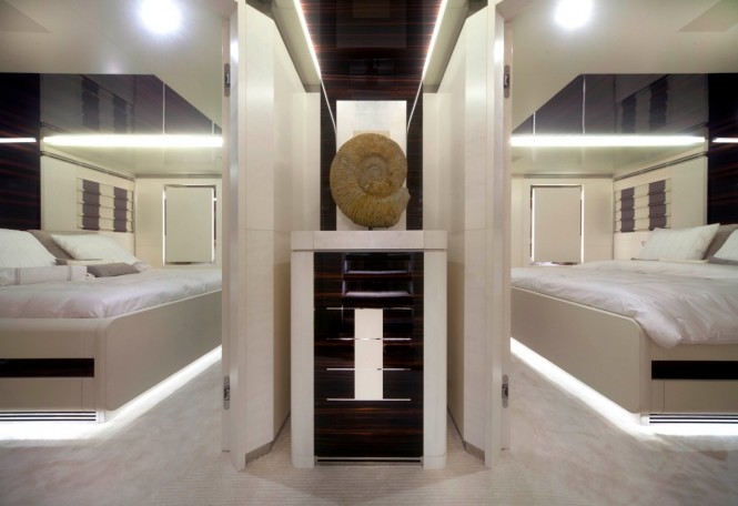 Luxury super yacht KEYLA with interior by Hot Lab