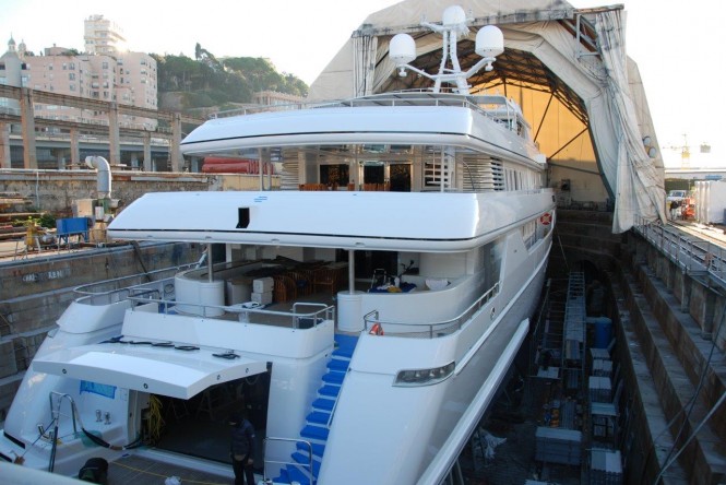Luxury yacht Apogee - Amico Refit 2013