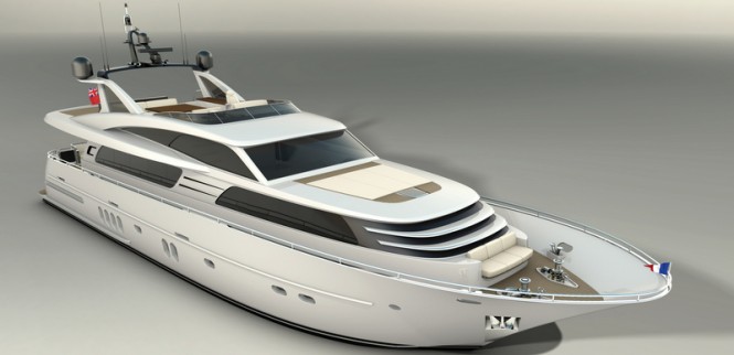 Luxury yacht Continental III 25.00 RPH - front view