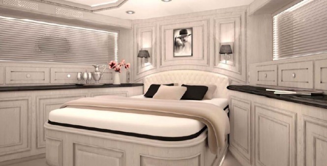 Luxury yacht Destiny - Cabin