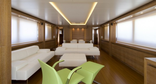 Luxury yacht Marcelina - Saloon