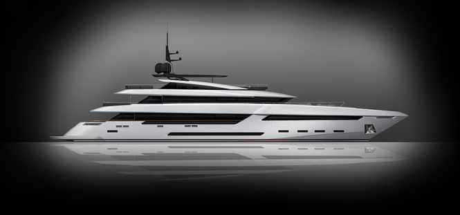 Luxury yacht Project FR030 by Rossinavi