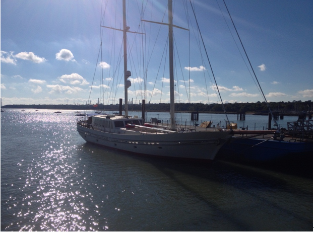Luxury yacht Tiger Lilly