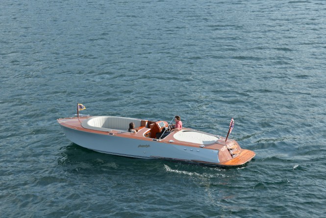 Luxury yacht tender for mega yacht ODESSA II by Hacker Boat Company