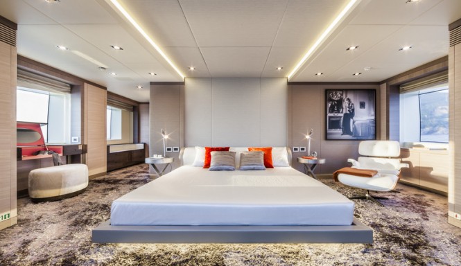 Motor yacht Panthera - Owners Cabin