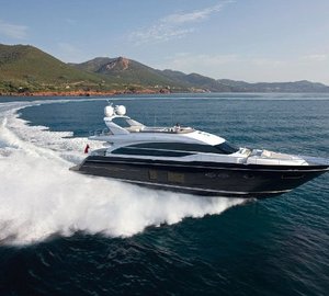Flying start for Princess Yachts in 2014 with three dazzling boat show displays 