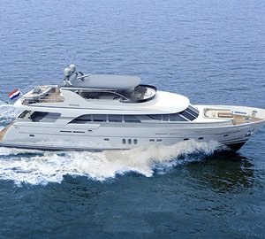 Update on Mulder 98 Flybridge Yacht YN1391 under construction at new Mulder yard