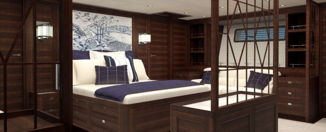 PS46 Yacht Concept - Navigator Owners Cabin