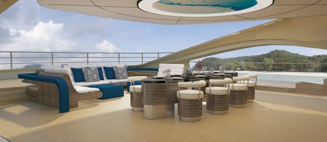 Palmer Johnson 42m SuperSport Yacht - Dining
