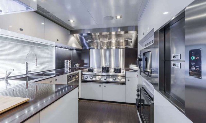 Panthera Yacht - Galley