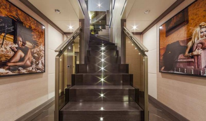 Panthera Yacht - Staircase
