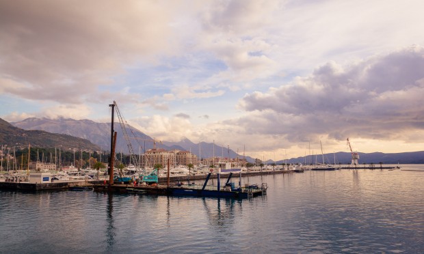 Porto Montenegro in the lovely Eastern Mediterranean yacht charter location - Montenegro