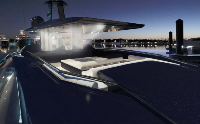 Project Granturismo Yacht by night