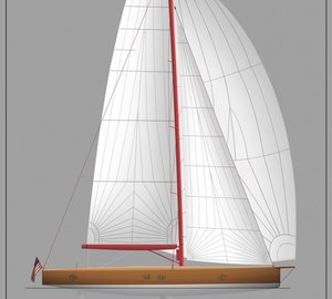 Brooklin Boat Yard working on 74' sailing yacht designed by German Frers