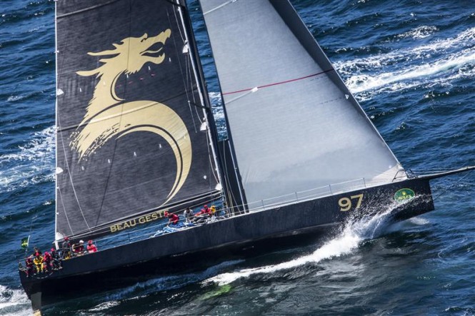 Rolex Sydney Hobart start - Maxis, including BEAU GESTE - Photo Rolex - Daniel Forster