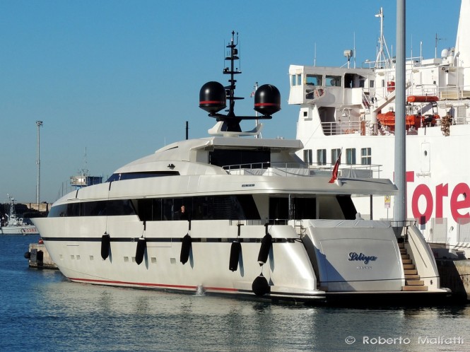 Sanlorenzo superyacht Liliya - Photo credit Roberto Malfatti