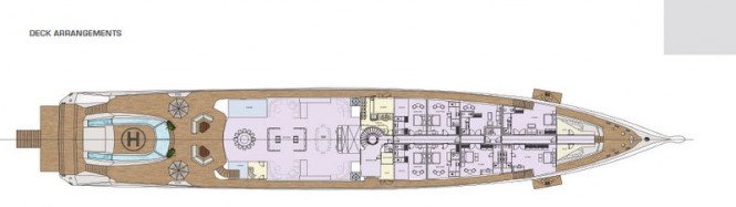 Superyacht MTT-Refugium - Main Deck