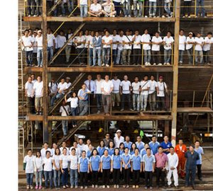 Superyacht refit and repair team at Yacht Solutions