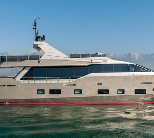 Admiral Tecnomar announces delivery of Tecnomar Nadara 30 motor yacht ZAHRAA
