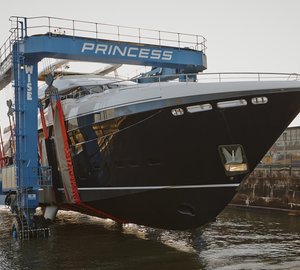 Historic Past Honoured by Princess South Yard Superyacht Facility