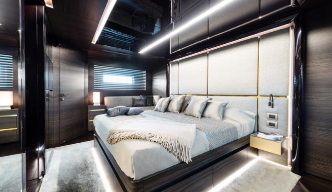 Zahraa superyacht - VIP Cabin - Photo by AA Photodesign