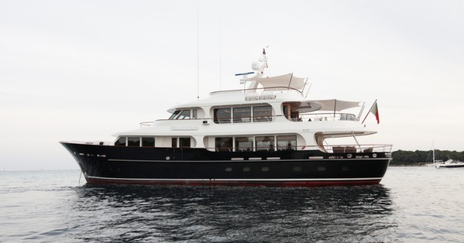 33m superyacht Heliad II designed by Diana Yacht Design