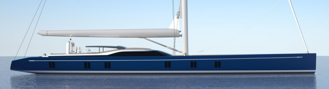 46m Tripp-designed World Cruising Superyacht under construction at Holland Jachtbouw