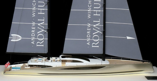 80m sailing yacht DART