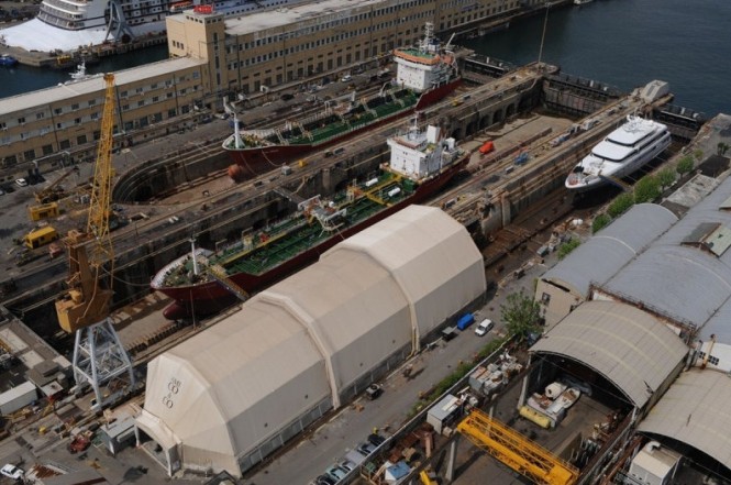 Aerial view of Amico & Co