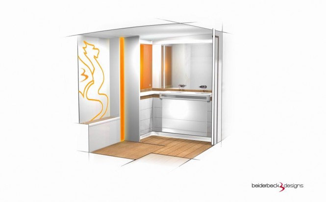 Bd80 Yacht - Master Bathroom