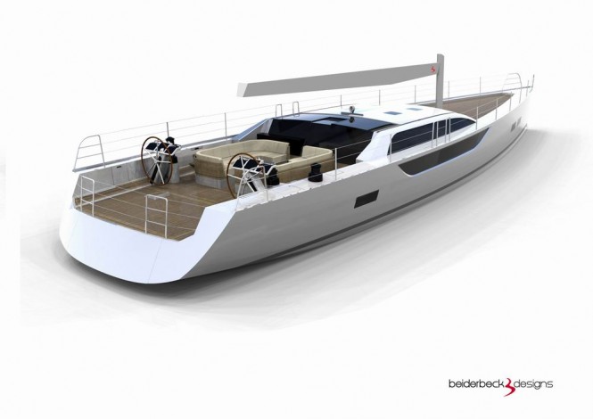 Bd80 Yacht - aft view