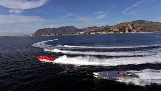 Class 1 racing at the 2013 World Powerboat Championship - Photo by Simon Palfrader