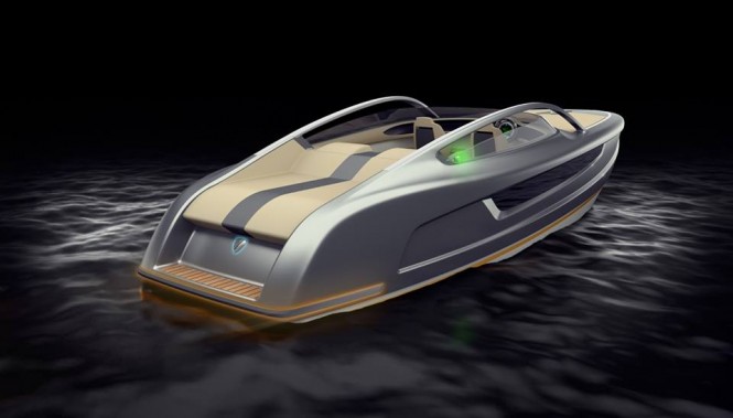 Fairline eSprit mega yacht tender concept unveiled at the 2014 London Boat Show