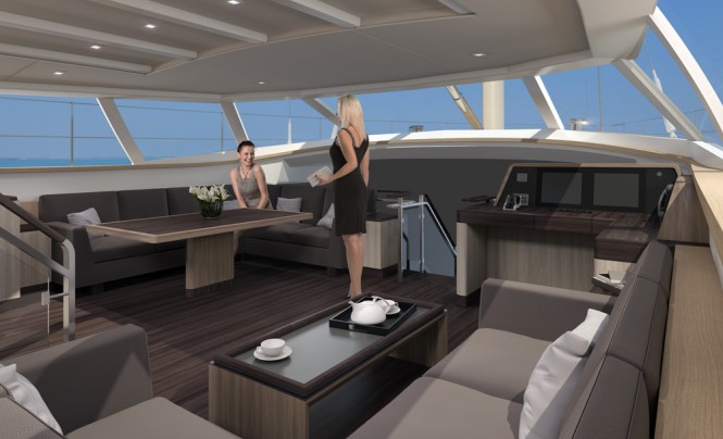 Jongert luxury yacht 3200P - Wheelhouse