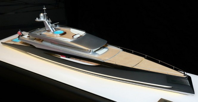 Luxury motor yacht DART