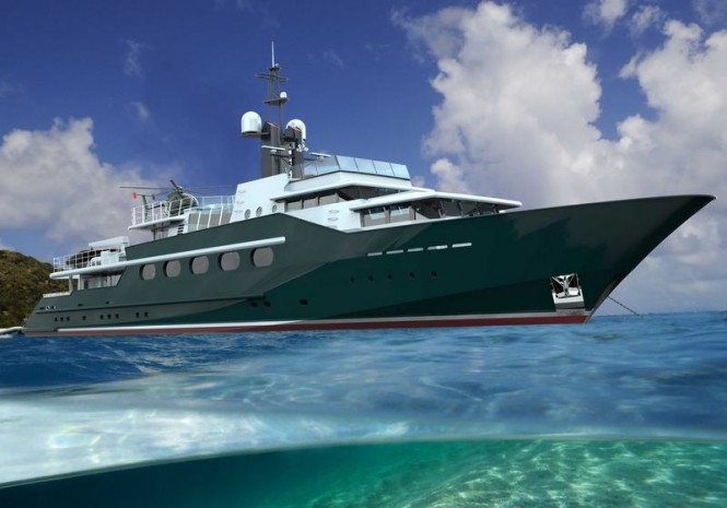 Luxury motor yacht HIGHLANDER
