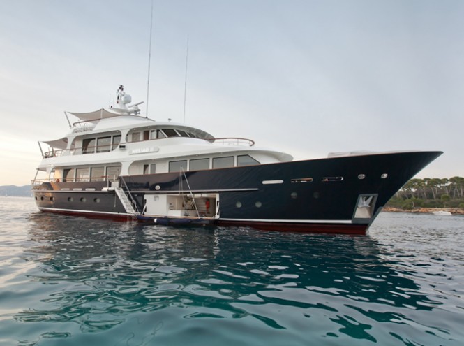 Luxury motor yacht Heliad II designed by Diana Yacht Design