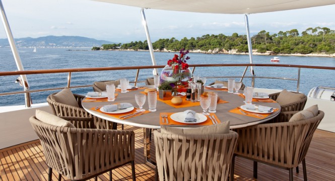 Luxury yacht Heliad II - Exterior