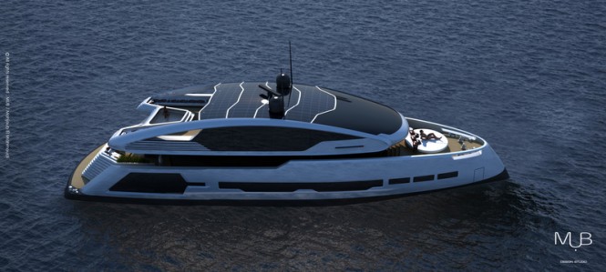 Luxury yacht Su-36 concept