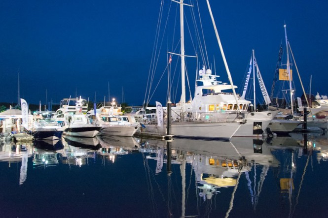 Luxury yachts on display at PIMEX 2014