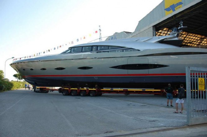 Motor yacht AB 140 by Fipa Group at launch