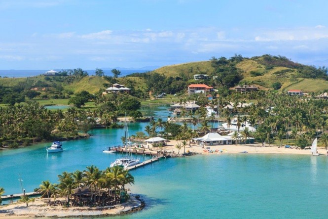 Musket Cove in Fiji