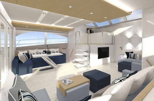 New Sunreef Layout Solutions for Power Catamarans New Sunreef Layout Solutions for Power Catamarans