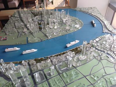 New superyacht marina planning map - Source Sinoexpo