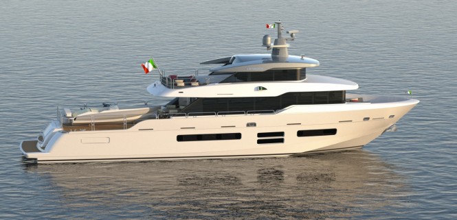 Oceanic - Canados 90' superyacht Hull no. 1